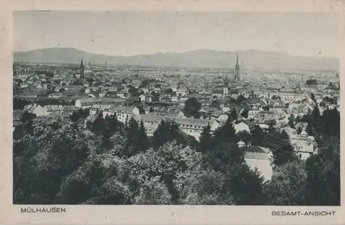Mülhausen - Gesamt-Ansicht - ca. 1940