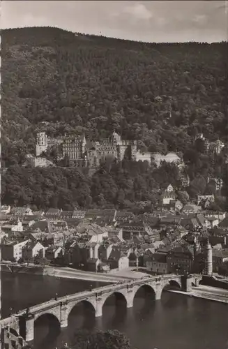 Heidelberg - Blick vom Philosophenweg - 1959