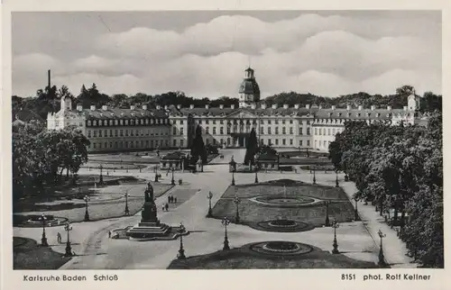 Karlsruhe - Schloß - ca. 1955