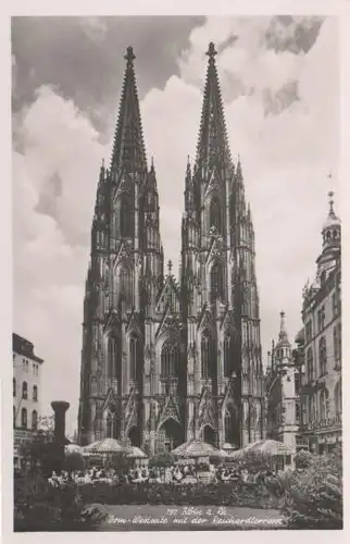 Köln - mit der Reichardterrasse - ca. 1960