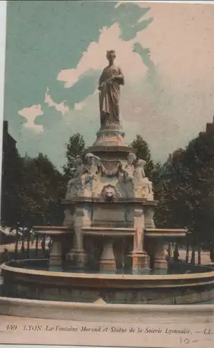 Frankreich - Frankreich - Lyon - La Fontaine Morand - 1914