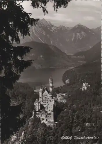 Schwangau Neuschwanstein - mit Alpsee - 1967