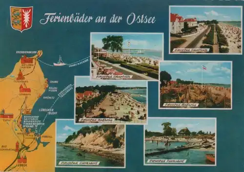 Ostsee - Ferienbäder, u.a. Siekrsdorf - ca. 1975