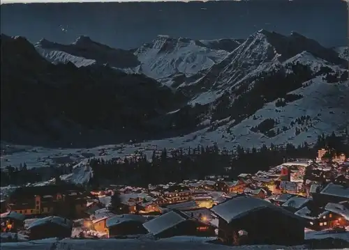 Schweiz - Schweiz - Adelboden - bei Mondschein - ca. 1980