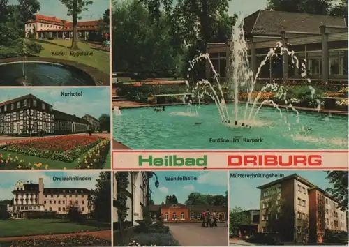Bad Driburg - u.a. Müttererholungsheim - 1976