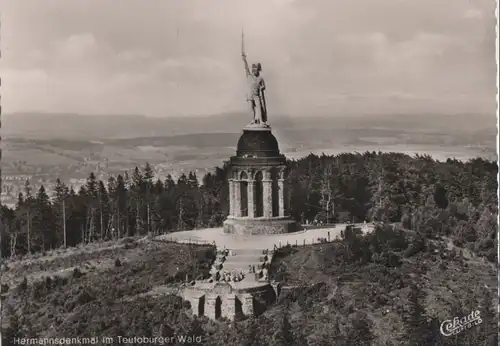 Hermannsdenkmal bei Hiddesen - 1955