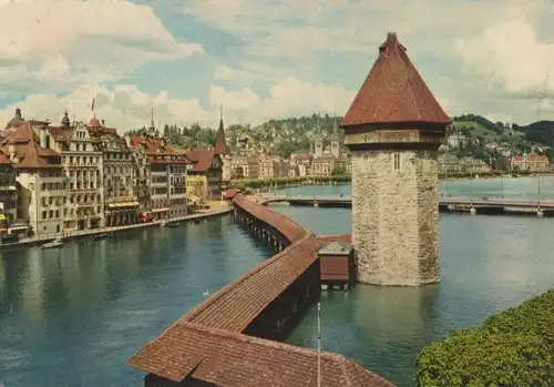 Schweiz - Luzern - Schweiz - Kapellbrücke