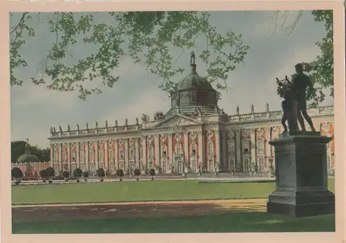 Potsdam - Sanssuici, Neues Palais - ca. 1950