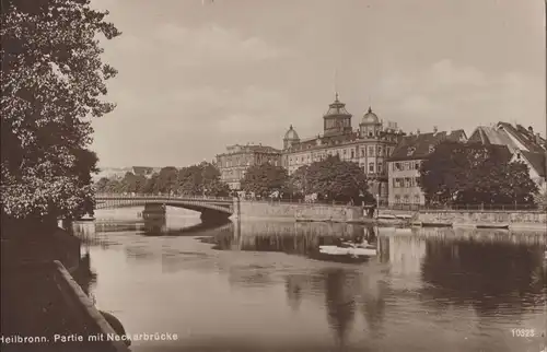 Heilbronn - Partie mit Neckarbrücke