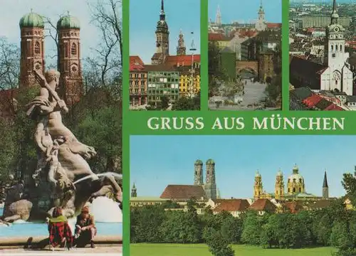 Gruss aus München - 5 Bilder - ca. 1985
