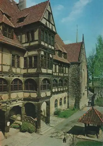 Coburg - Veste, Erster Burghof mit Fürstenbau - ca. 1980