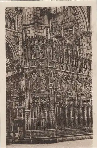 Spanien - Toledo - Spanien - Catedral, Detalle del Altar Mayor