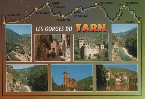 Frankreich - Frankreich - Gorges du Tarn - mit 7 Bildern - 1995