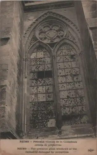 Frankreich - Frankreich - Reims - Precieux vitraux de la Cathedrale - ca. 1940