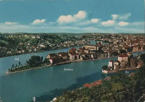 Passau - Die Drei-Flüsse-Stadt - ca. 1980