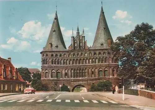 Holstentor in Hansestadt Lübeck - ca. 1975