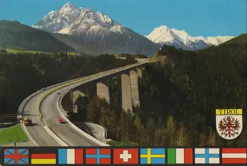 Italien - Österreich - Brenner - Europabrücke - 1973