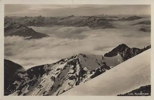 Nebelhorn - Nebelmeer - ca. 1950