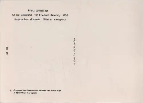Franz Grillparzer von Friedrich Amerling