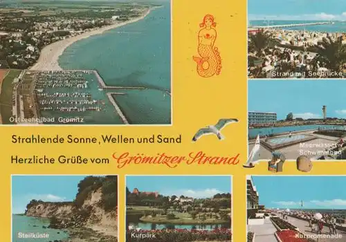 Strand in Grömitz - 1981