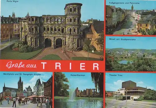 Trier - u.a. Fußgängerzone - 1983