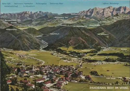 Reit im Winkl - Panorama - ca. 1975