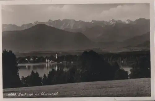 Seeshaupt - mit Karwendel - ca. 1950