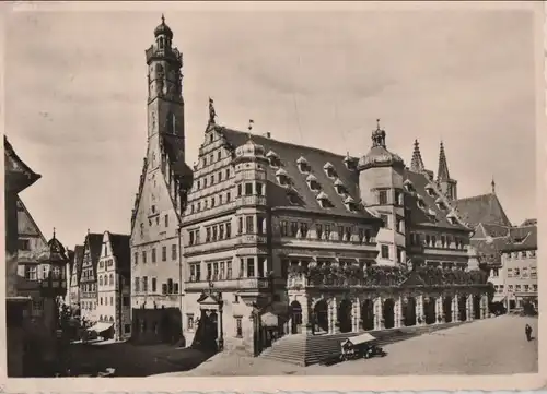 Rothenburg - Rathaus - 1955