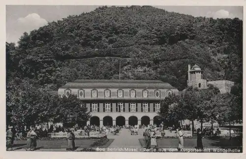 Bad Bertrich - Partie aus dem Kurgarten - ca. 1950