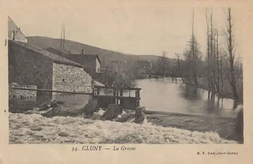 Frankreich - Cluny - Frankreich - La Grosne