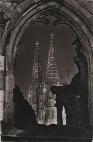 Köln - Festbeleuchtung - 1960