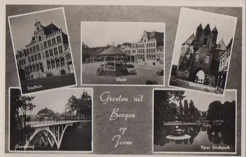 Niederlande - Niederlande - Bergen op Zoom - u.a. Gevangenpoort - ca. 1955