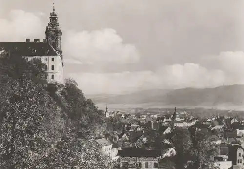 Rudolstadt - Heidecksburg mit Blick auf die Stadt - 1966