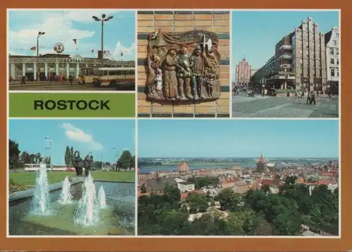 Rostock - u.a. Ecke Breite Straße - 1983