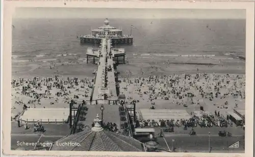 Niederlande - Niederlande - Den Haag, Scheveningen - Luchtfoto - ca. 1960