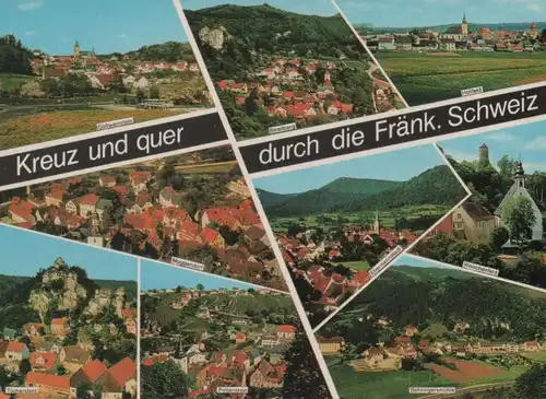 Fränkische Schweiz - kreuz und quer, u.a. Behringersmühle - ca. 1980
