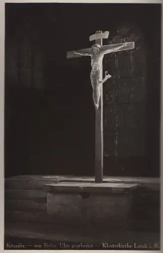 Lorch - Klosterkirche, Kruzifix - ca. 1955