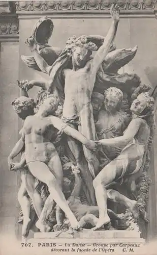 Frankreich - Frankreich - Paris - Opera - La Danse, Groupe par Carpeaux - ca. 1925