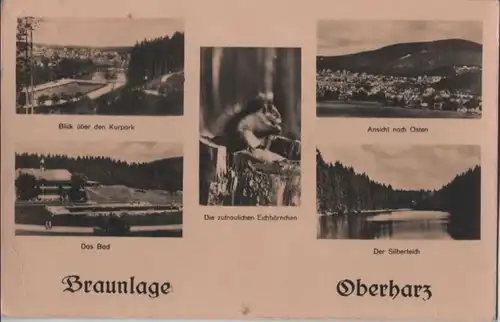 Braunlage - u.a. Silberteich - 1950