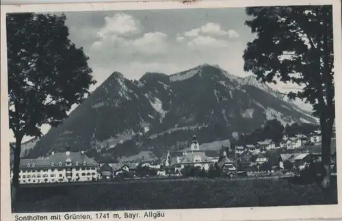 Sonthofen - mit Grünten - ca. 1940
