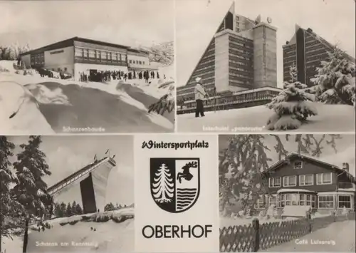 Oberhof - u.a. Cafe Luisensitz - 1971