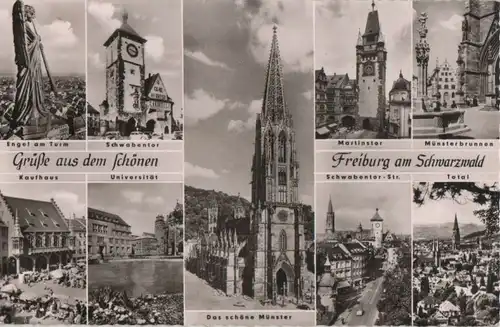 Freiburg (Elbe) - u.a. Münsterbrunnen - 1964