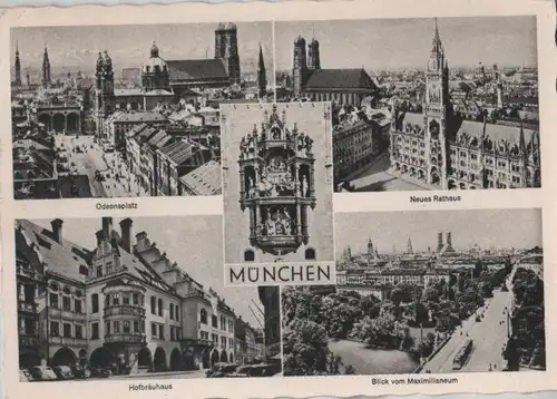 München - u.a. Odeonsplatz - 1957