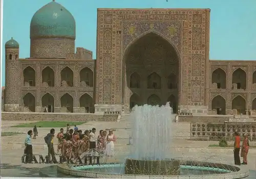 Usbekistan - Usbekistan - Samarkand - Registan Square - ca. 1980