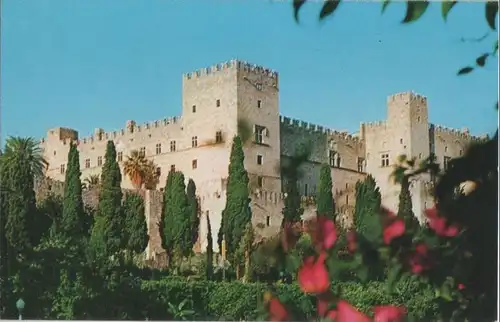 Griechenland - Griechenland - Rhodos - The imposing Palace - ca. 1970