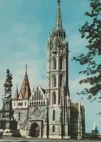 Ungarn - Ungarn - Budapest - Matthiaskirche - ca. 1975