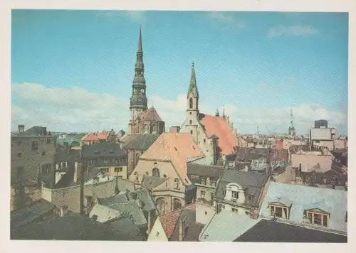Lettland - Lettland - Riga - Altansicht von Altriga - ca. 1975