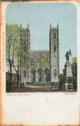 Kanada - Montreal - Kanada - Eglise de Notre Dame