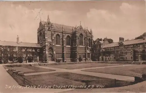 Großbritannien - Großbritannien - Oxford - Keble College Chapel - 1938