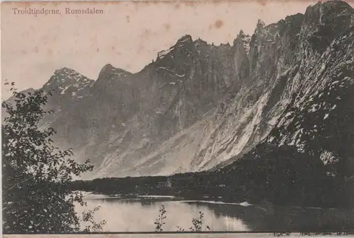 Norwegen - Norwegen - Romsdal - Troldtinderne - ca. 1930